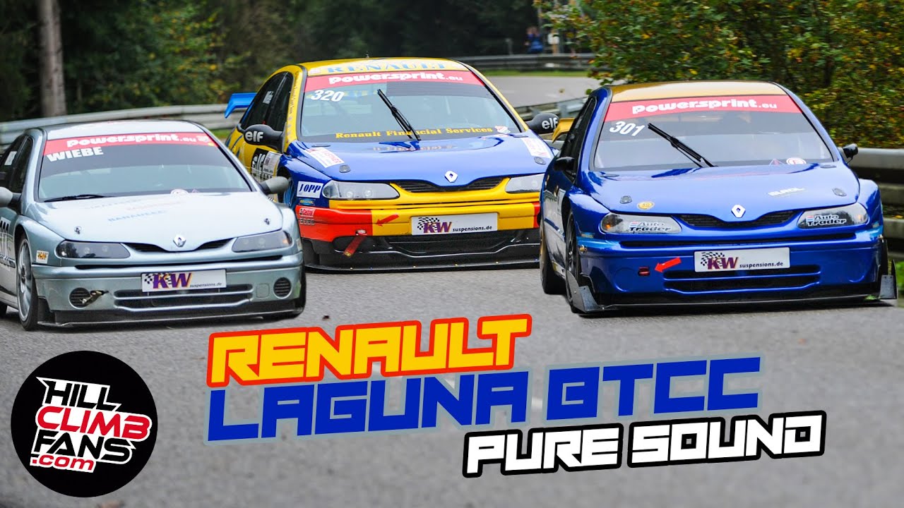Renault Laguna BTCC at Hill Climb Mickhausen 2014 | 3x NA Pure Sound ☆
