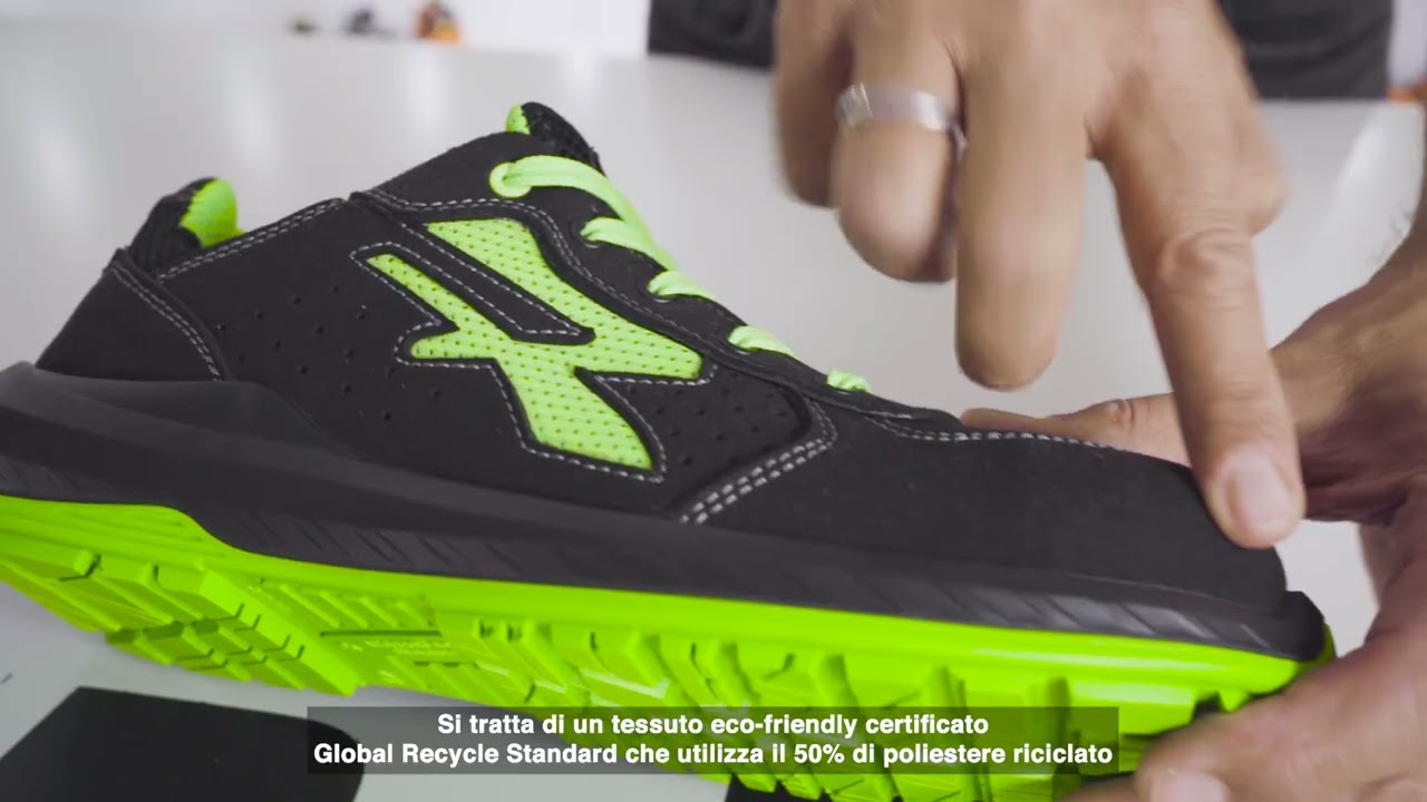 U-POWER ACADEMY: RED INDUSTRY GREEN, SCARPE A EMISSIONE ZERO