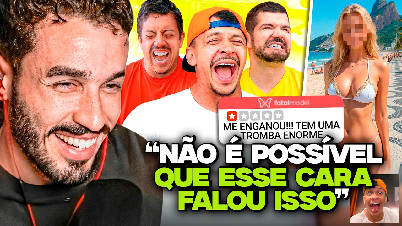 É INACREDITÁVEL! 3 HUMORISTAS LENDO AVALIAÇÕES DO JOB #2 | REACT CANAL CANALHA