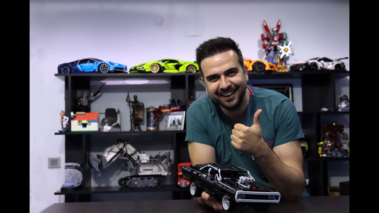 LEGO 42111 DODGE CHARGER KUTU AÇILIMI VE YAPIMI (uzaktan kumandalı, RC Unboxing and instruction)