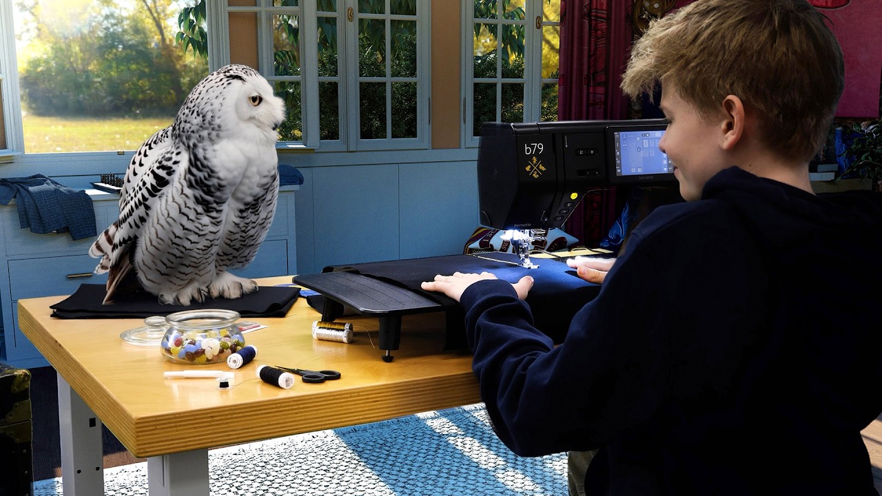 Experience the Magic of Sewing and Embroidery – with the bernette 79 Harry Potter