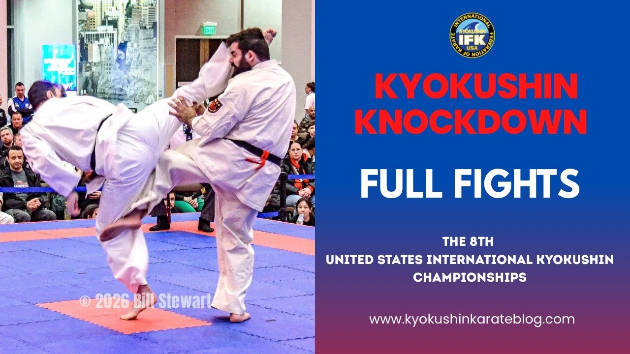 Kyokushin Knockdown – Full Fights from the 8th USIKC (4K)