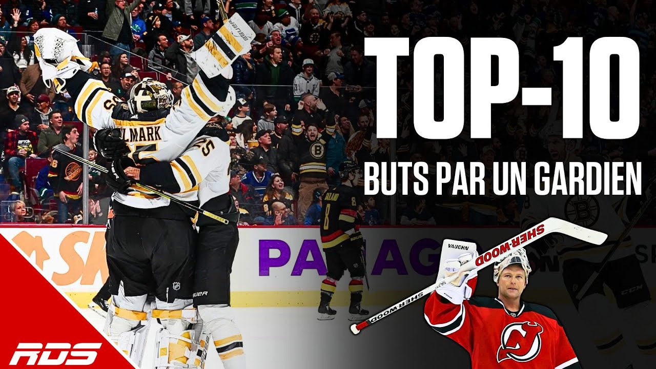 Top-10 : buts par un gardien!