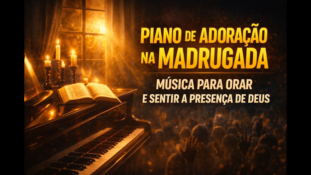 Piano de Adoração na Madrugada | Música Espiritual para Orar