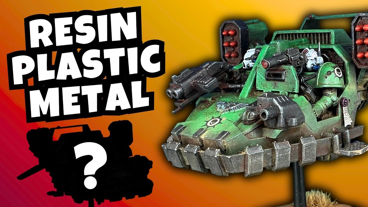 Kitbashing an absolute classic space marine vehicle!