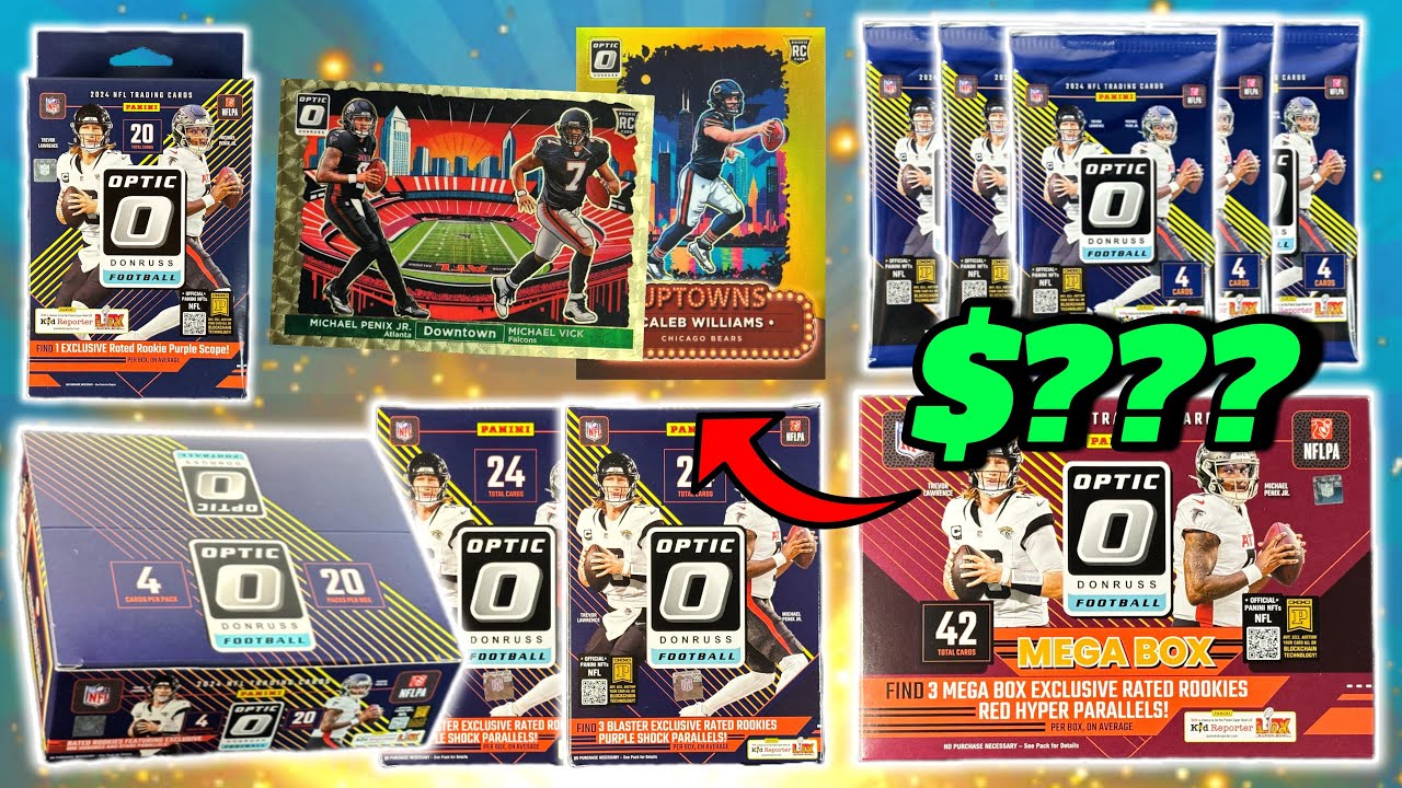 I OPENED EVERY 2024 OPTIC FOOTBALL PRODUCT!