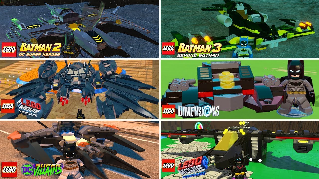 Batwing Evolution в видеоиграх LEGO (со всеми DLC)