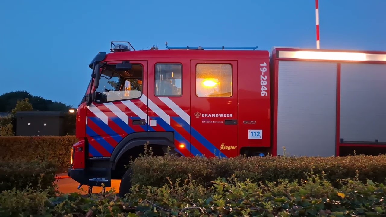 Wateroverlast door gesprongen waterleiding bij camping Julianahoeve in Renesse