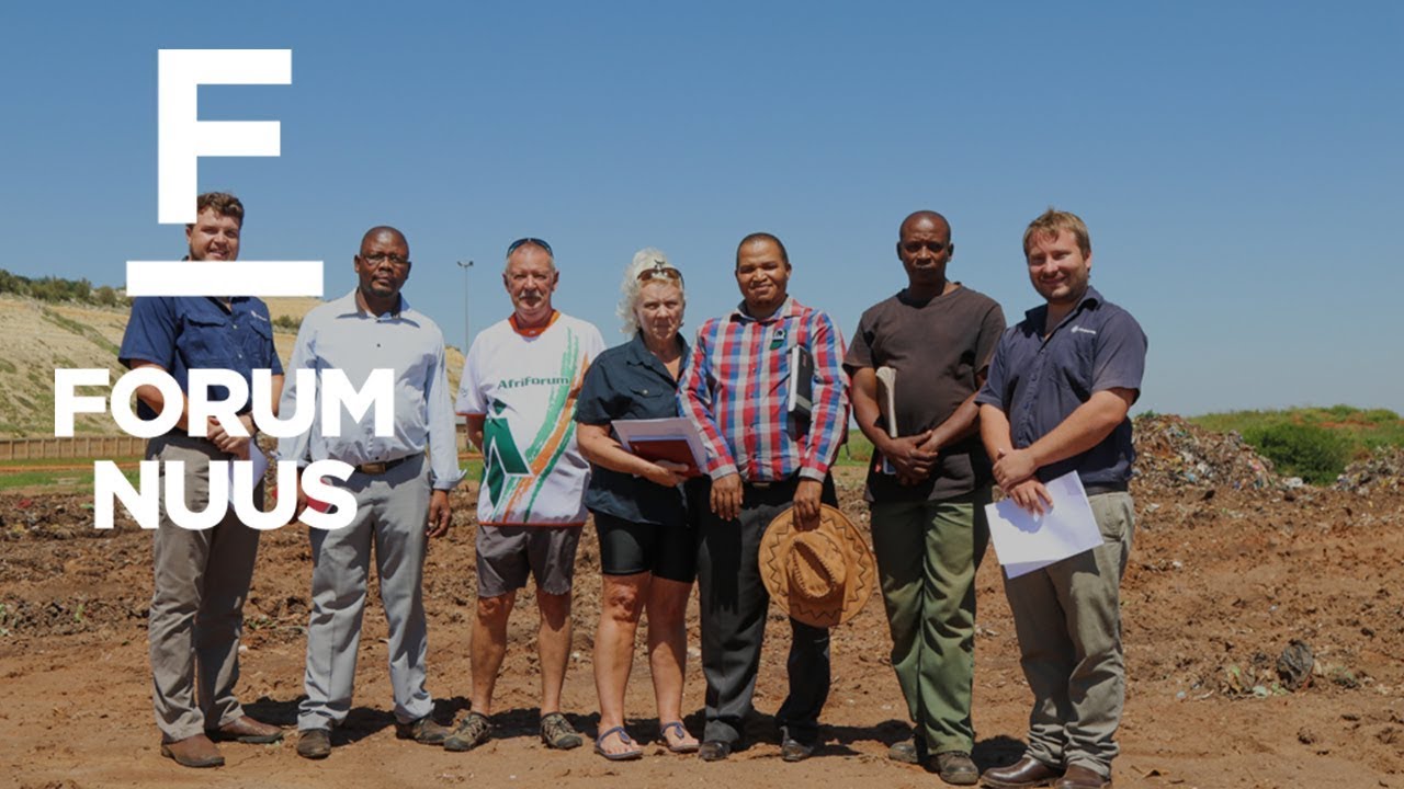 Munisipaliteit en AfriForum vat hande om vullisterrein reg te ruk