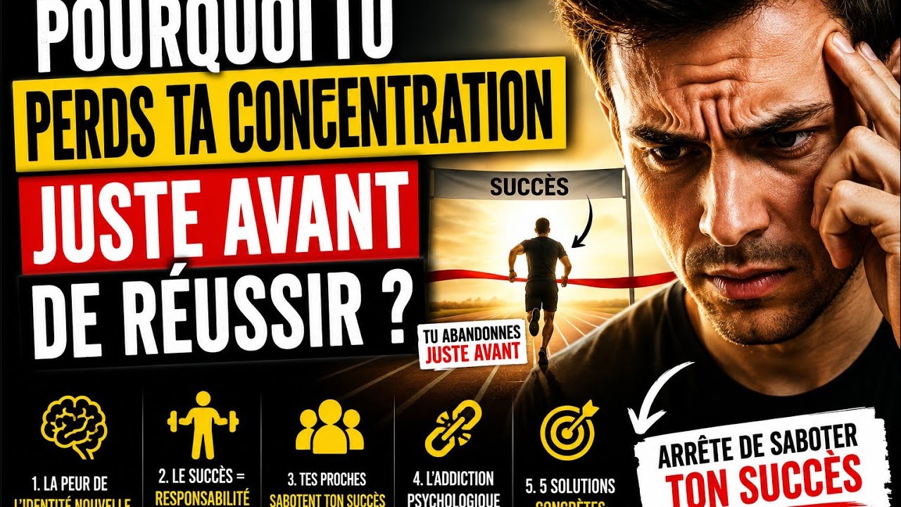 “Pourquoi tu échoues JUSTE avant de réussir ?”