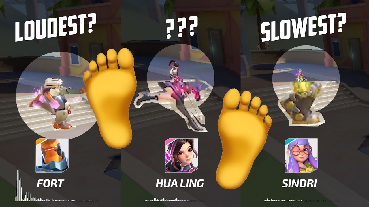 BLIND TEST!! Footsteps Sounds // T3 Arena