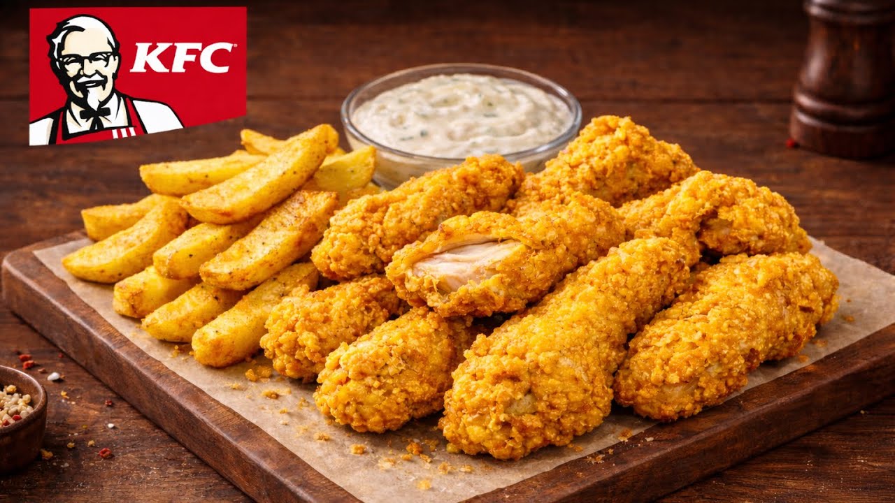 Chicken Wings wie bei KFC 🍗 Ultra knusprig #kfcstylechicken 