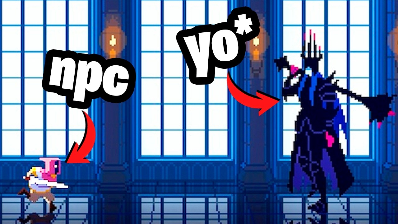 soy El BOSS FINAL y un NPC creé que puede ganarme 💀
