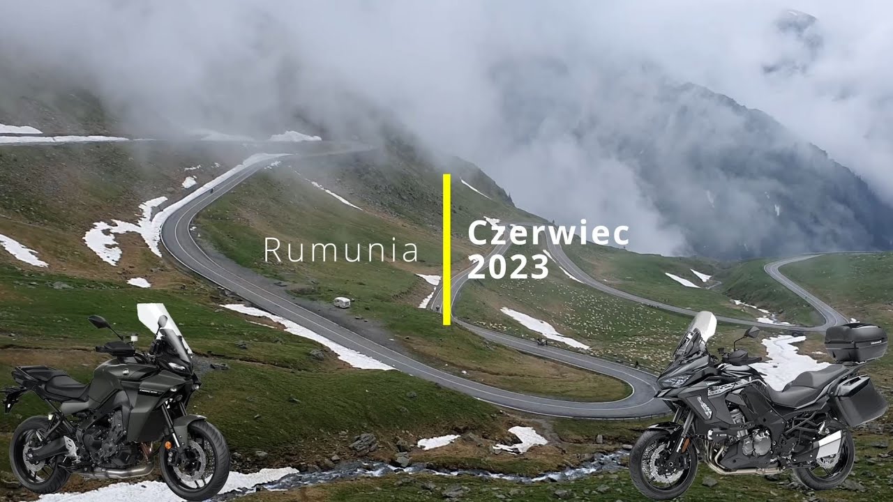 Rumunia na motocyklu - Tracer 9 & Versys 1000