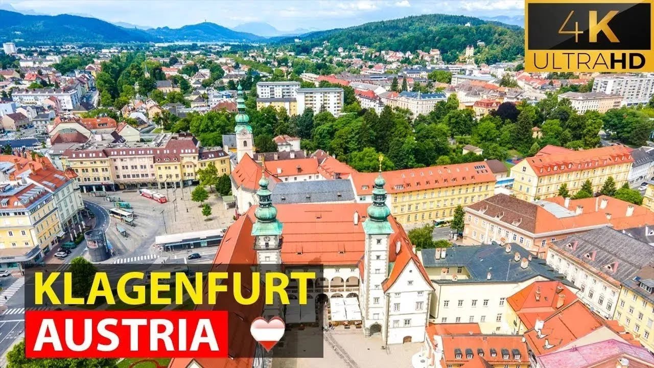 Klagenfurt am Wörthersee aus der Drohne 🇦🇹 Österreich | Kärnten | Drohne | 4K