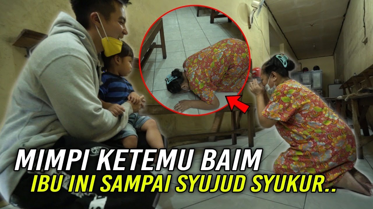 Baim Kiano dateng ke Warteg .IBUNYA LANGSUNG SUJUD SYUKUR🥲.Ternyata Ibu ini sakit,udah ga punya uang