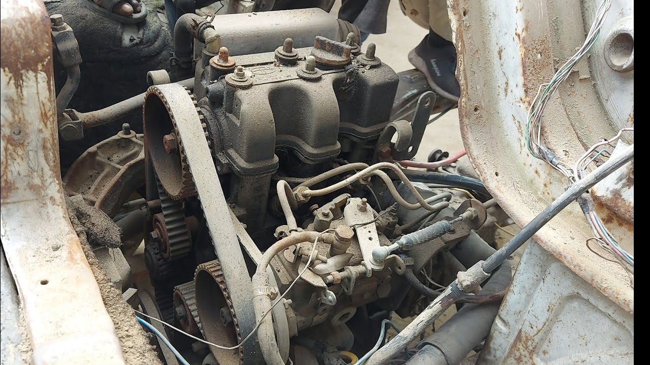 बड़ी मुश्किल से स्टार्ट हुआ इंजन 🤢🤢 | Tata ace engine starting |