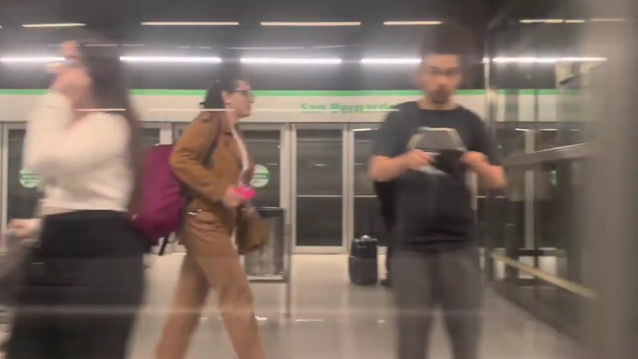 A Ride on the Metro Line 1 in Seville: From Puerta Jerez to Gran Plaza