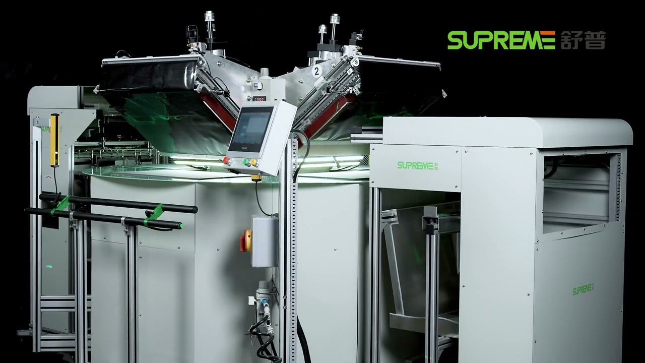 SUPREME SP-1018、SP-1019 Heat Transfer Machine with Auto Feeding
