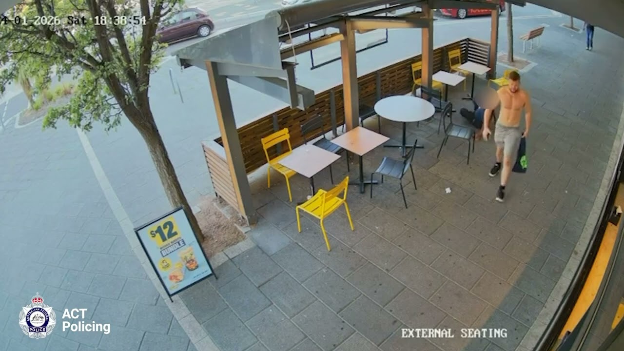 Seeking to identify man following assaults and car damage in Gungahlin