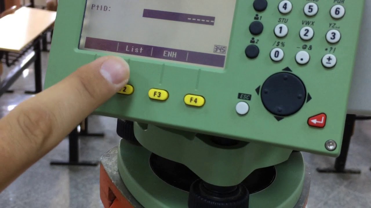 Total Station TS06 Plus lesson four  Resection