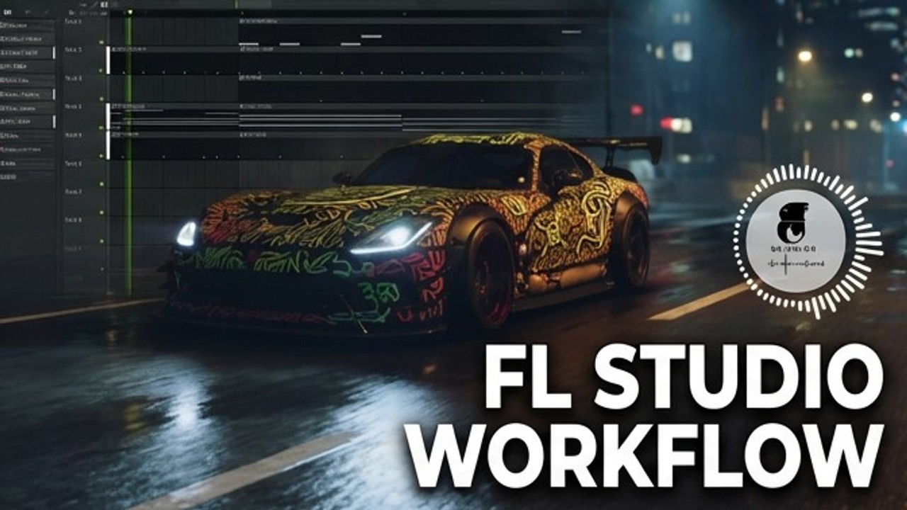 Part 2 | Night Drive music with workflow visuals!