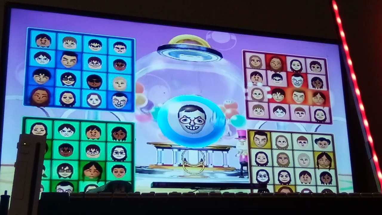 Wii Party - Bingo Tyrail Vs Hiromasa Vs Yoko Vs Lucia 