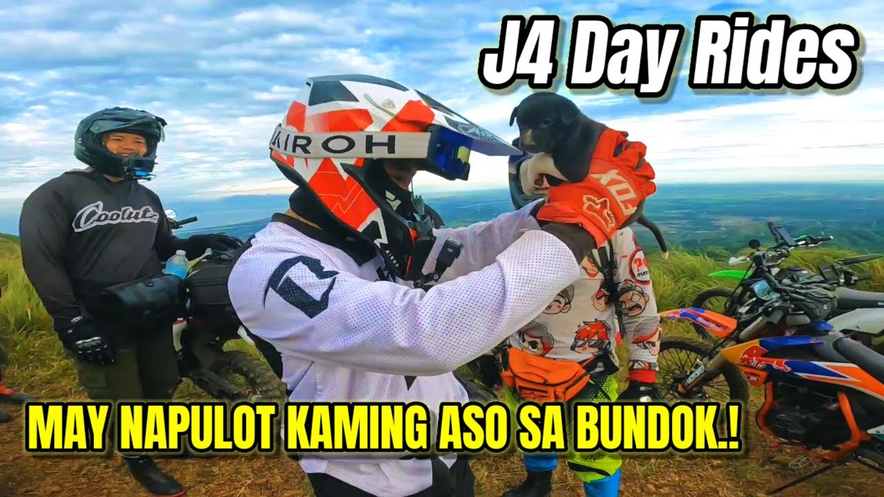 PART 2 OF J4 DAY RIDES | NAKAPULOT KAMI NG ASO SA BUNDOK