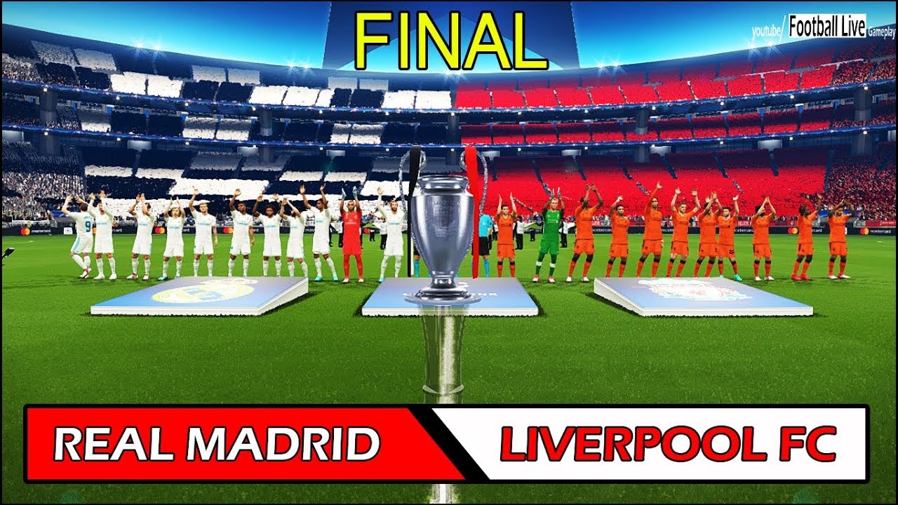 PES 2018 | REAL MADRID vs LIVERPOOL FC | UEFA Champions League Final | Full Match | Gameplay PC