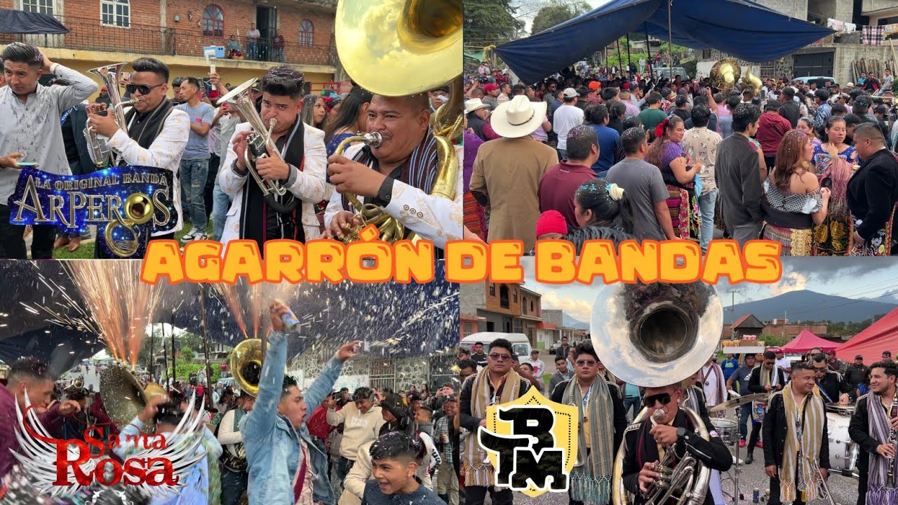 Entrada de las Bandas Fiesta Patronal en Honor a San Mateo Apóstol 19/09/2023