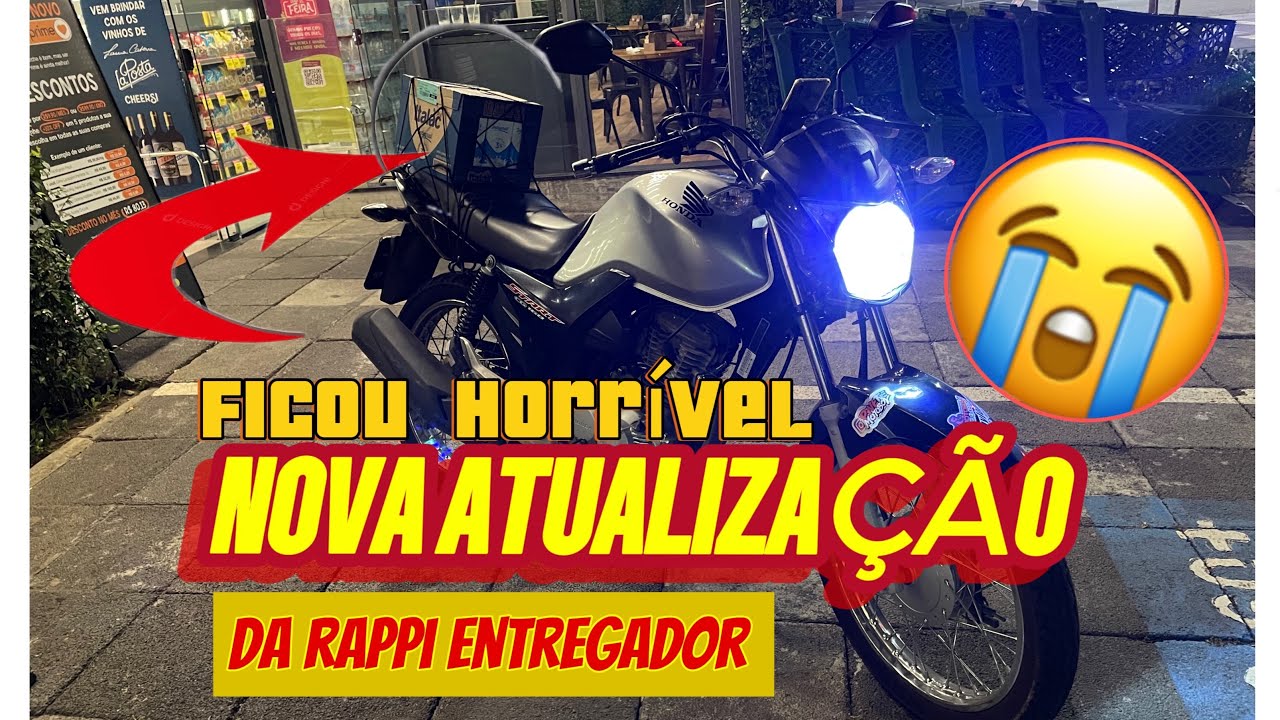 🔴Quanto eu fiz no Dmingo + Nova atualização da Rappi Entregador ficou horrível? O que mudou em 2025!