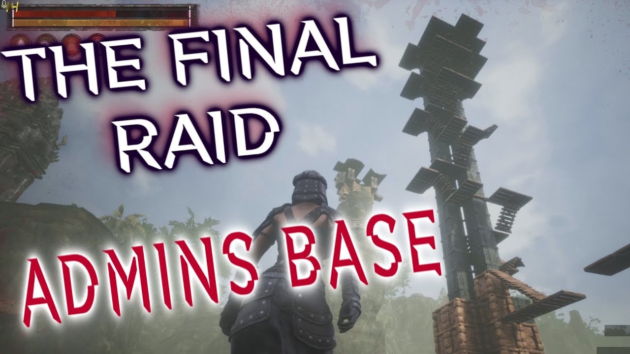 The Final Raid | Admin goes down | Massive Raid | Conan Exiles