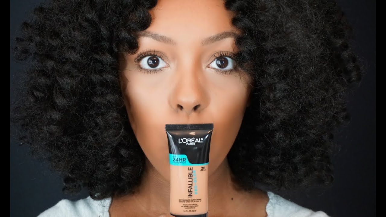 NEW Loreal Infallible Pro-Glow Foundation | Demo + First Impressions
