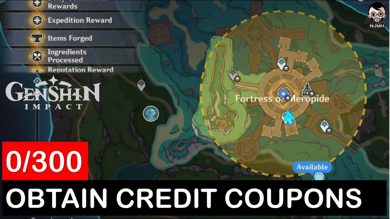 How to Obtain 300 Credit Coupons | Game of the Rich Quest Guide - Genshin Impac