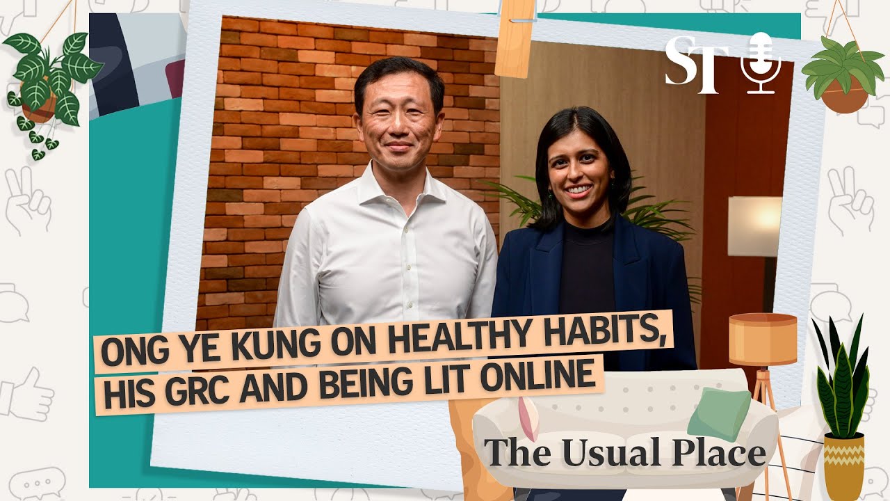 Ong Ye Kung's health tips, his love for Sembawang GRC & being lit online | The Usual Place podcast