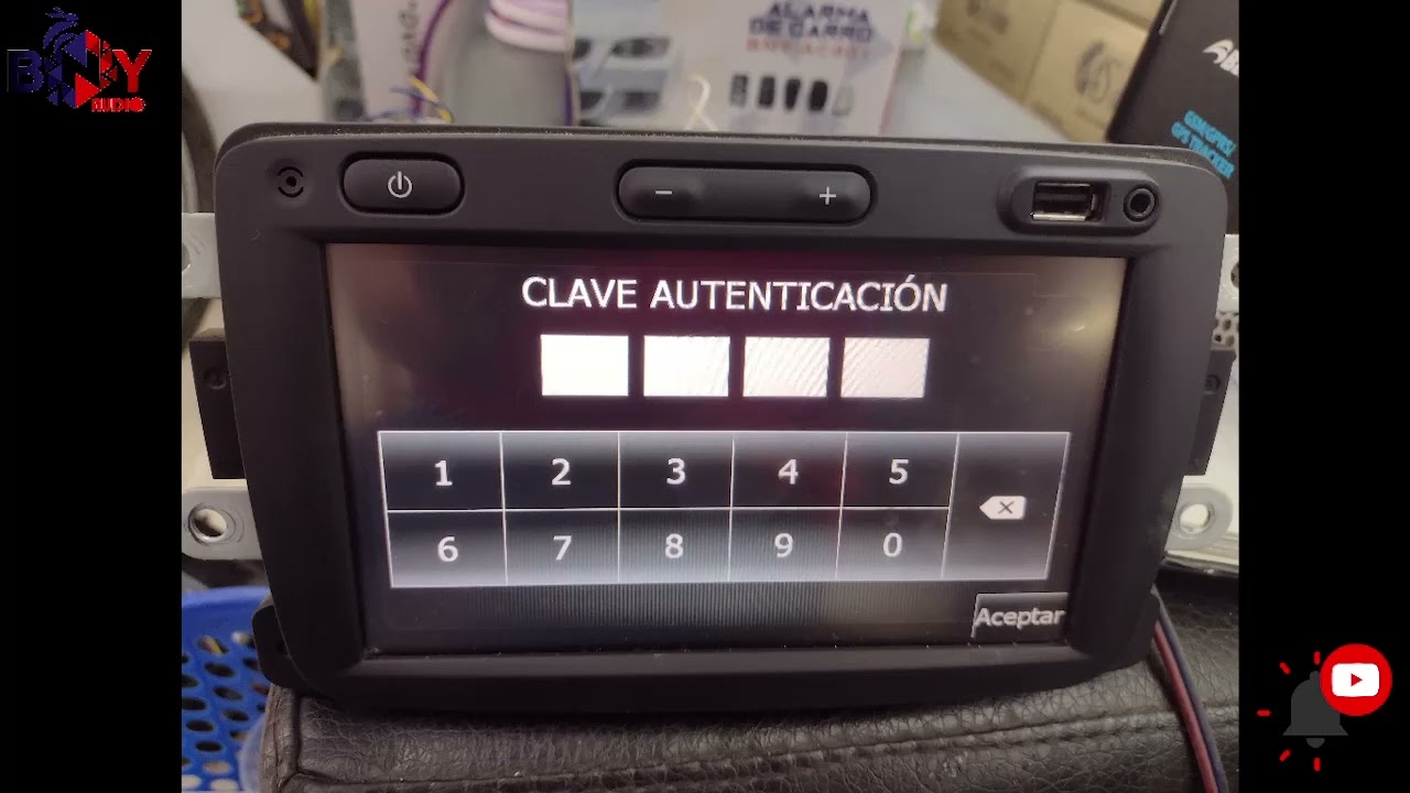 CODIGO DE AUTENTICACION MEDIANAV RENAULT