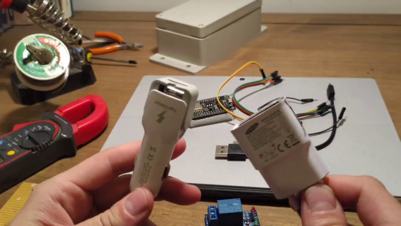 système d'arrosage commande par un smartphone 1er partie (conception et confection)
