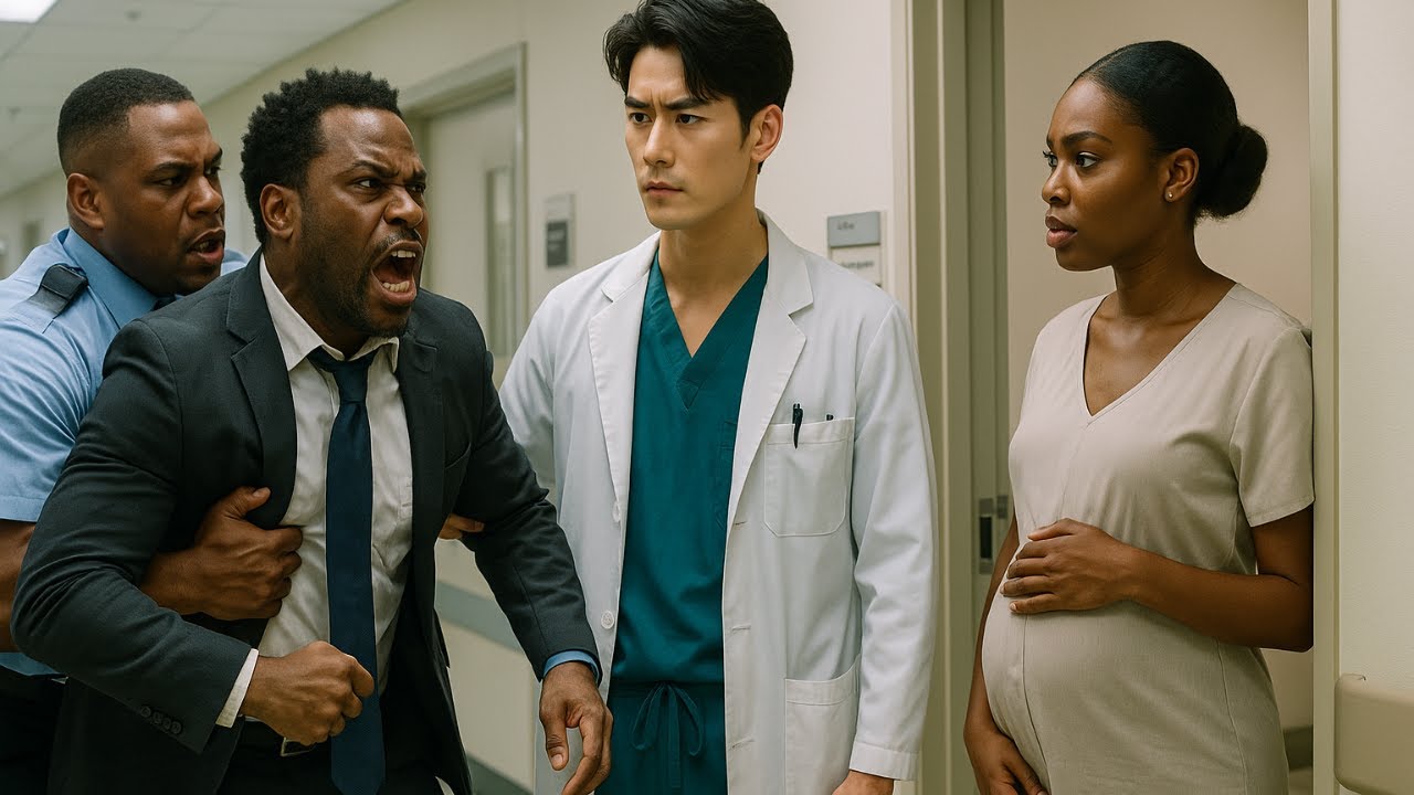 Cold Korean Doctor Saves Pregnant African Woman From Her Abusive Husband won't let anyone,,, #tales