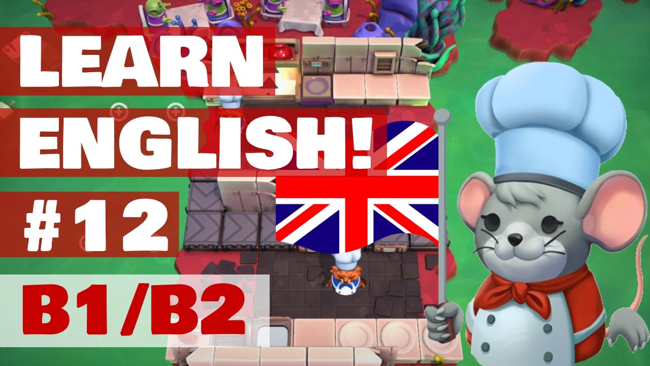 We're Under Attack! | Learn English with Overcooked 2 (B1/B2 Comprehensible input) Ep12
