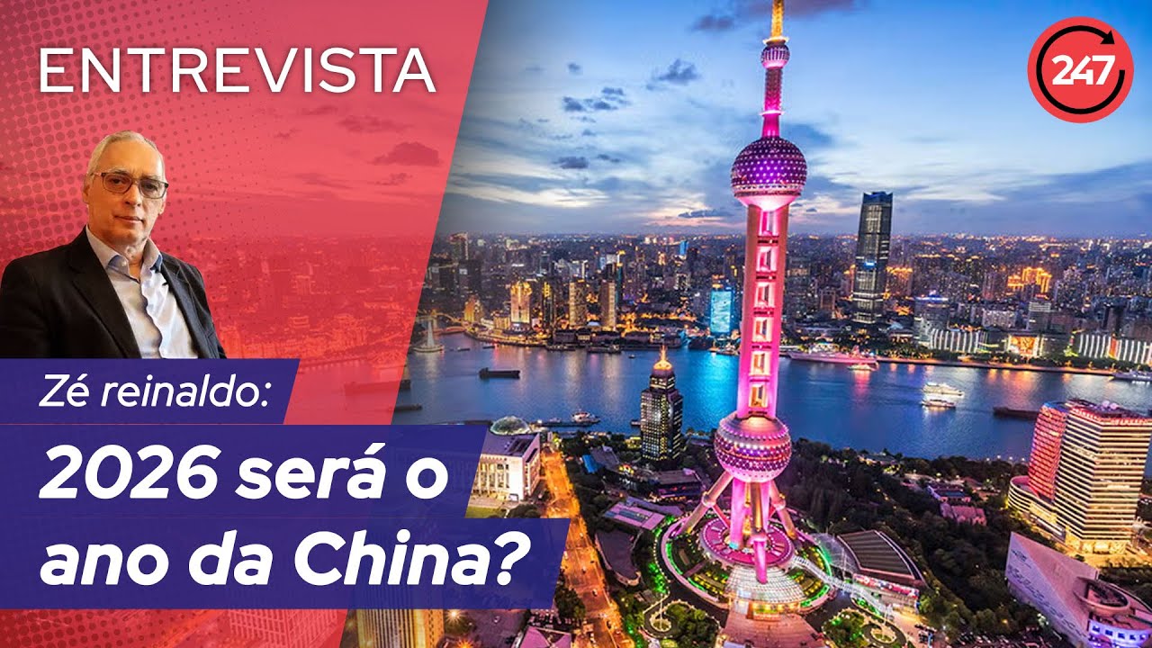 2026 será o ano da China? Com José Reinaldo Carvalho