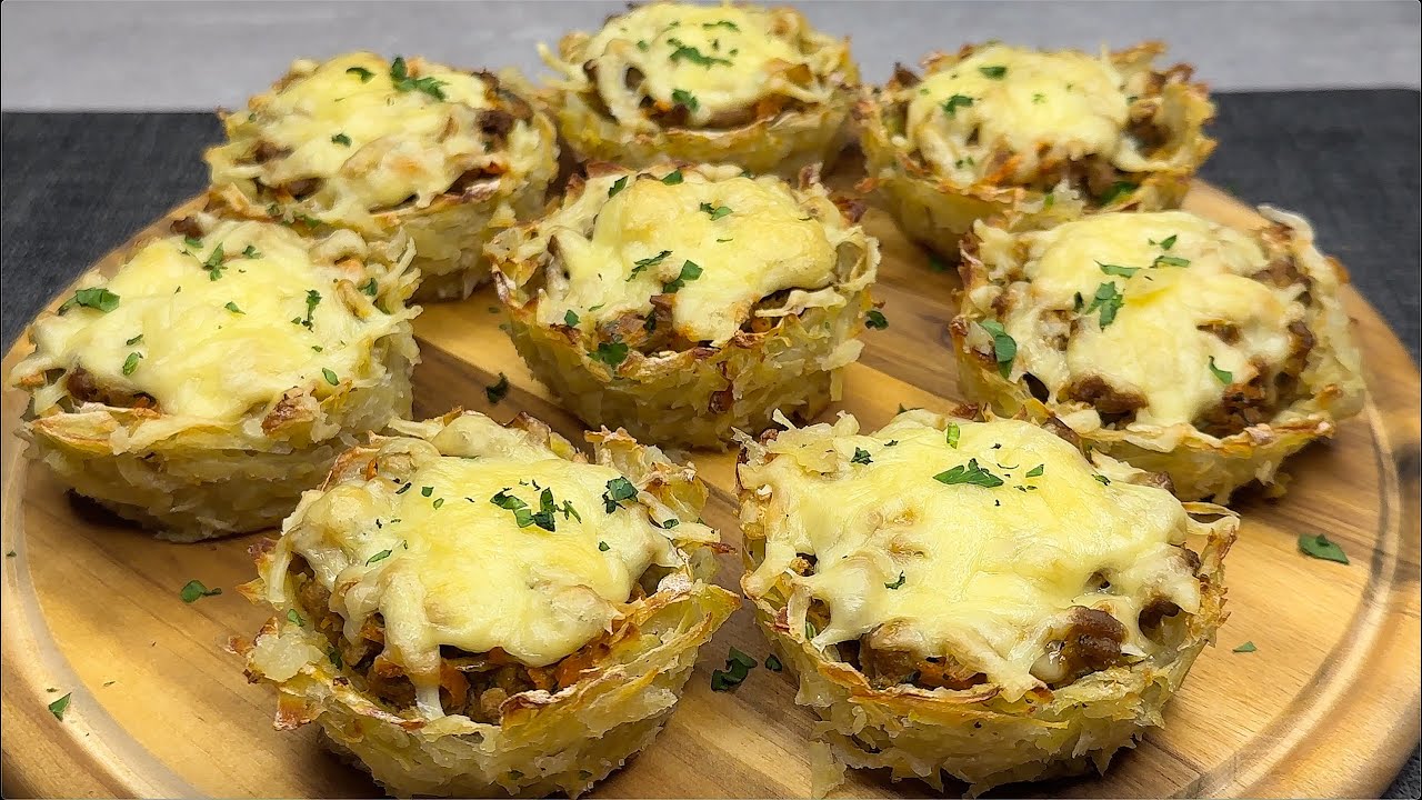Так просто и вкусно! Просто натрите картофель! Ужин готов всего за несколько минут!
