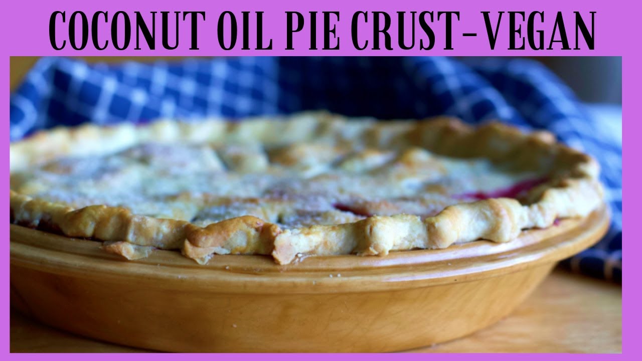 Coconut Oil Pie Crust