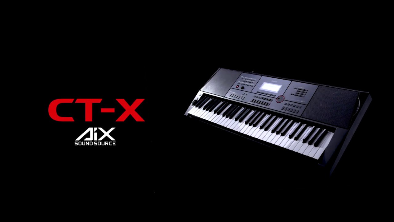Nowa seria keyboard&oacute;w CT-X od CASIO