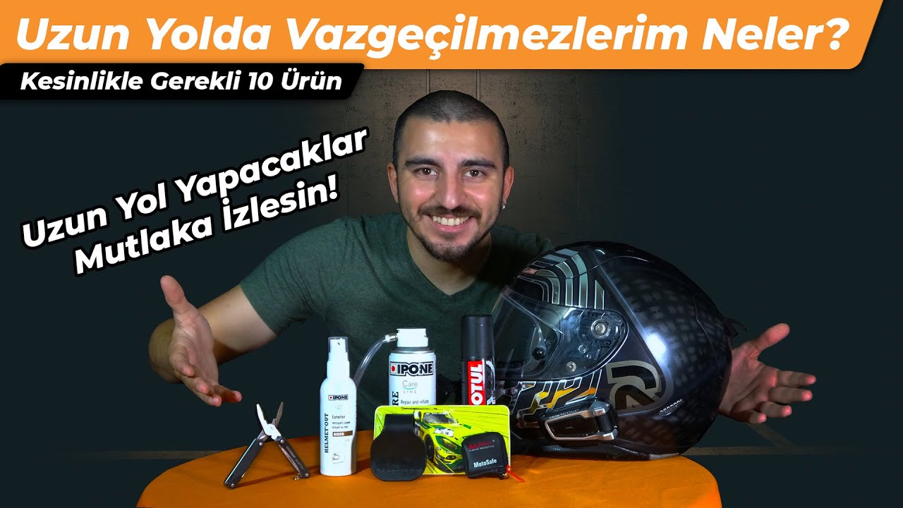 Motosikletle Uzun Yol Yaparken Yanımdan Ayırmadığım 10 Ürün