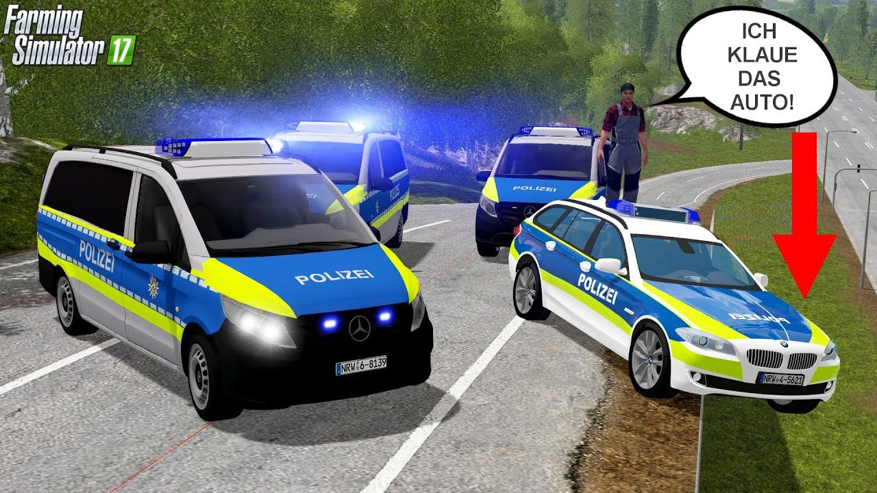 LS17 - Praktikant trickst Polizei bei Verfolgungsjagd aus 🚨👮