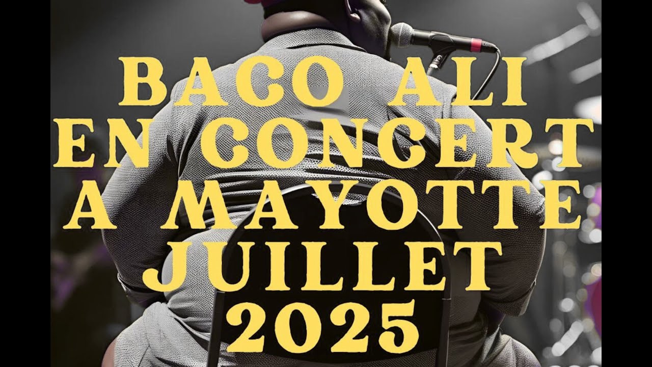 BACO ALI EN LIVE À MAYOTTE -  JUILLET 2025  [INEDIT] 🔥