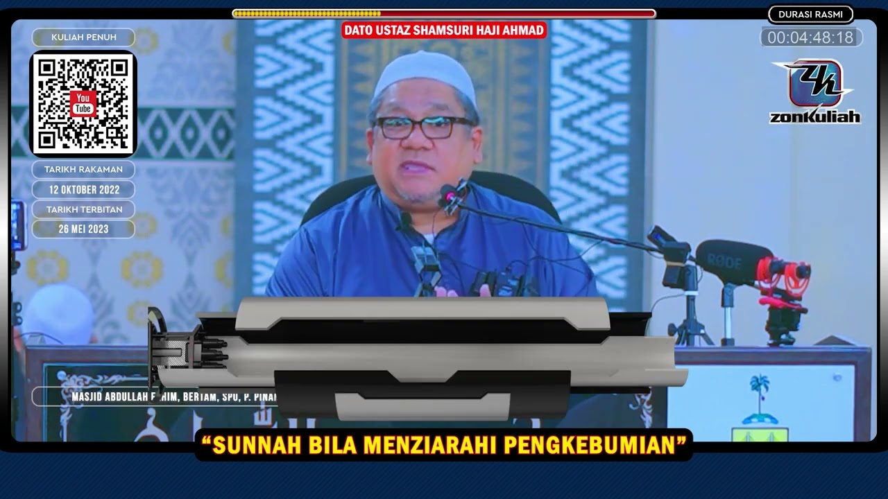 TAZKIRAH : Sunnah Menziarahi Pengkebumian & Solat Jenazah - Ustaz Shamsuri Ahmad