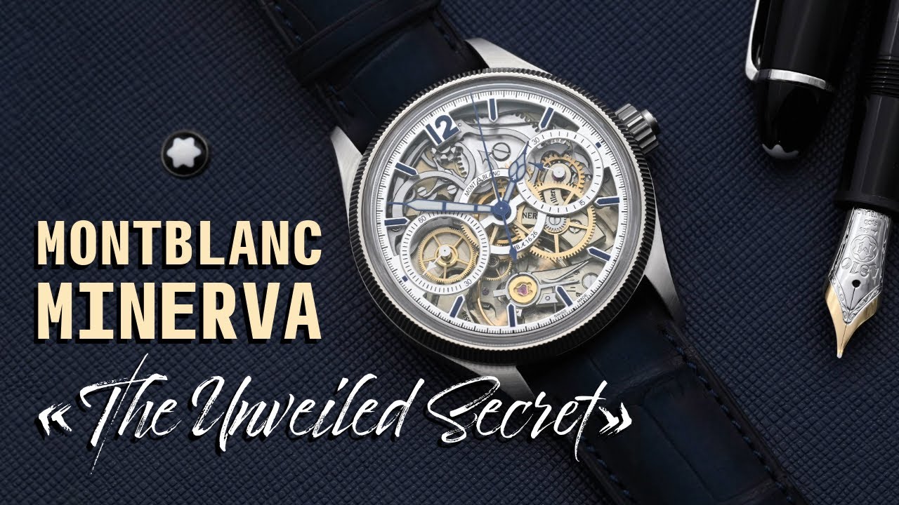 Das Geheimnis des Montblanc Eindrücker-Chronographen: Umgedrehtes Werk & Minerva-Finish