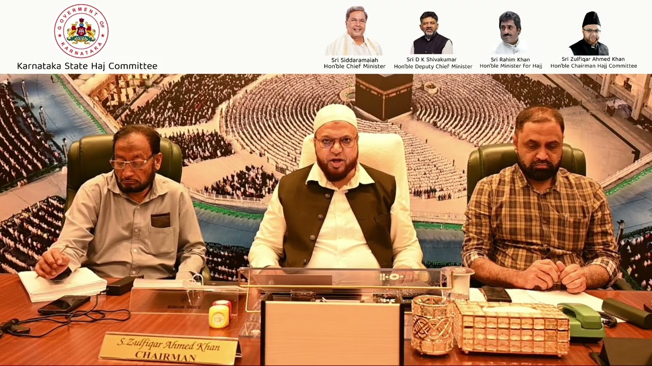 Official Launch of Social Media Platforms – Karnataka State Haj Committee