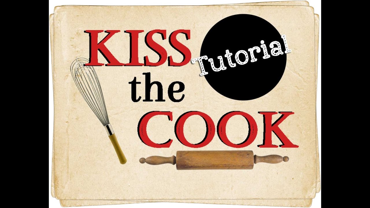 BoBunny Kiss the cook Recipe Album Tutorial Part 1